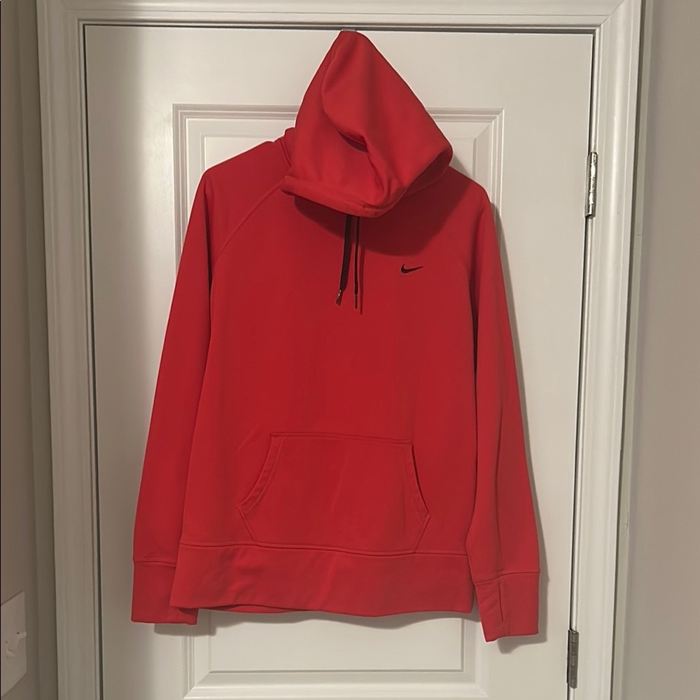 Nike Women's Red Therma-Fit Hoodie